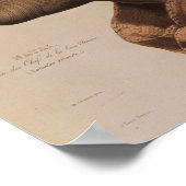 ニュージーランドのブレム湾のマオリのチーフ、ナタイ ポスター (角)