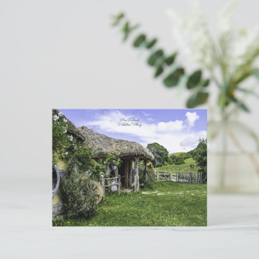ニュージーランドのホビトンビレッジ ポストカード (スタンド正面)