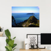 ニュージーランドのポスター白大羅山の頂上 ポスター (ホームオフィス)