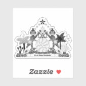 ニュージーランドのマオリ州、Kngitangaの紋章 シール (シート)