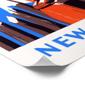 ニュージーランドのマオリ美術ヴィンテージのポスターを復元 ポスター (角)