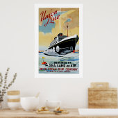 ニュージーランドのユニオンライン ポスター (キッチン)