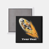 ニュージーランドのラグビーKiwisファンのサポーター マグネット (正面/裏面)