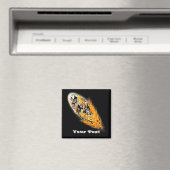 ニュージーランドのラグビーKiwisファンのサポーター マグネット (インサイチュ (食洗機))