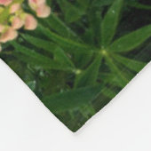 ニュージーランドのルピナス属分野 フリースブランケット (角)