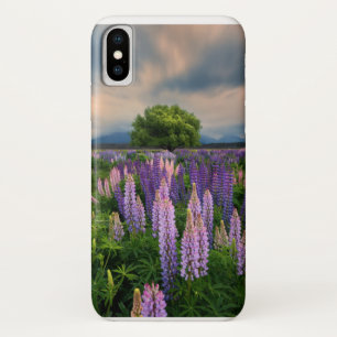 ニュージーランドのルピナス属分野 iPhone X ケース