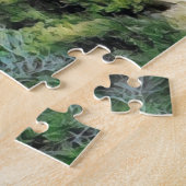 ニュージーランドのロトルアの風景は難しい ジグソーパズル (側面)