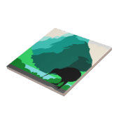 ニュージーランドのヴィンテージのデザイン タイル (側面)