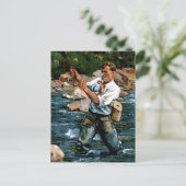 ニュージーランドのヴィンテージのポスターを復元 ポストカード (スタンド正面)