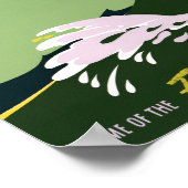 ニュージーランドのヴィンテージ旅行のポスターを復元 ポスター (角)