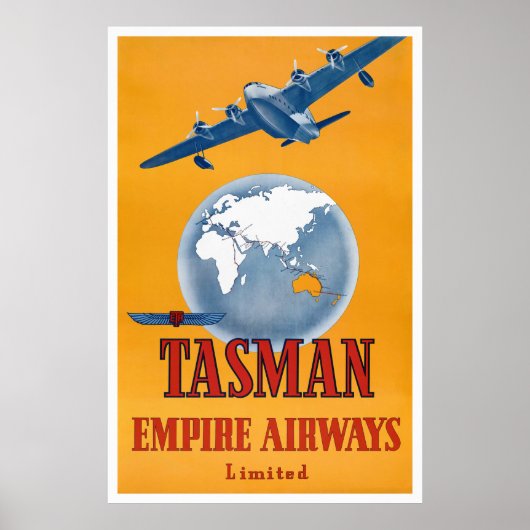 ニュージーランドのヴィンテージ旅行のポスターを復元 ポスター (正面)