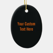 ニュージーランドのヴィンテージ旅行オーナメント セラミックオーナメント (裏面)