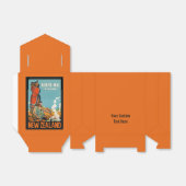 ニュージーランドのヴィンテージ旅行特典ボックス フェイバーボックス (折り畳みなし)