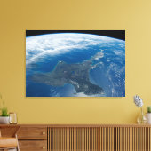 ニュージーランドの北島。 キャンバスプリント (インサイチュ (リビング))