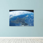 ニュージーランドの北島。 キャンバスプリント (インサイチュ (ウッドフロア))