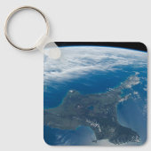 ニュージーランドの北島。 キーホルダー (正面)