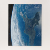 ニュージーランドの北島。 ジグソーパズル (縦)