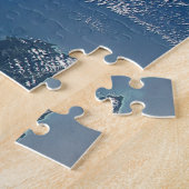 ニュージーランドの北島。 ジグソーパズル (側面)