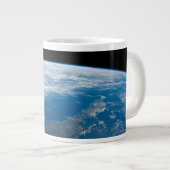 ニュージーランドの北島。 ジャンボコーヒーマグカップ (正面右)