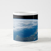 ニュージーランドの北島。 ジャンボコーヒーマグカップ (正面)