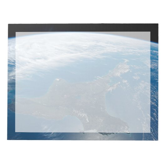 ニュージーランドの北島。 ノートパッド (正面)