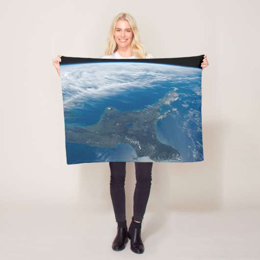 ニュージーランドの北島。 フリースブランケット (インサイチュ)