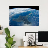 ニュージーランドの北島。 ポスター (ホームオフィス)