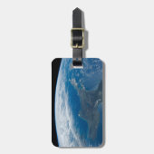 ニュージーランドの北島。 ラゲッジタグ (正面縦)