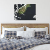 ニュージーランドの南の島の大部分のビュー キャンバスプリント (インサイチュ (寝室))