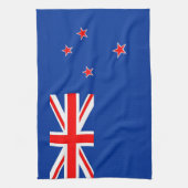 ニュージーランドの国旗タオル キッチンタオル (縦)