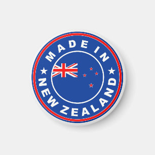 ニュージーランドの国旗プロダクトラベルで作られる マグネット