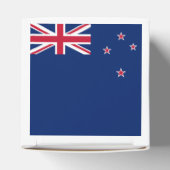 ニュージーランドの国旗付きの愛国的なお菓子入れボックス フェイバーボックス (上部)