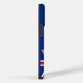 ニュージーランドの国旗 iPhoneケース (右側面)