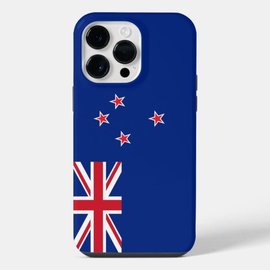 ニュージーランドの国旗 iPhoneケース (裏面)