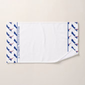 ニュージーランドの地図カスタマイズクリスチャン聖なる書物、 経典 バスタオルセット (ハンドタオル)