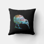 ニュージーランドの地図ポーアクッション クッション (裏面)