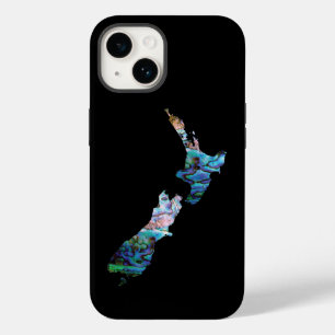 ニュージーランドの地図ポーアケースメイトiPhoneケース Case-Mate iPhone 14ケース