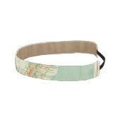 ニュージーランドの地図書の地図 アスレチックヘッドバンド (右)