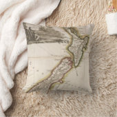 ニュージーランドの地図 クッション (ブランケット)