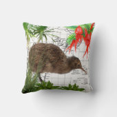 ニュージーランドの天然キーウィの枕 クッション (裏面)