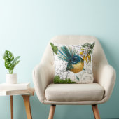 ニュージーランドの天然ファンテールの枕 クッション (椅子)