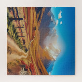 ニュージーランドの息をのむような農村風景 ジグソーパズル (横)