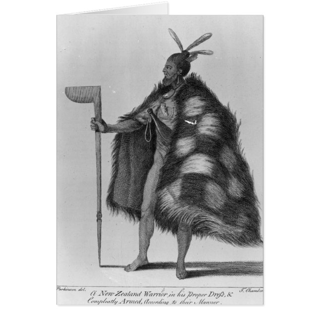ニュージーランドの戦士 (正面)