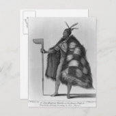 ニュージーランドの戦士 ポストカード (正面/裏面)