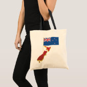 ニュージーランドの旗のトートバック トートバッグ (正面(商品))