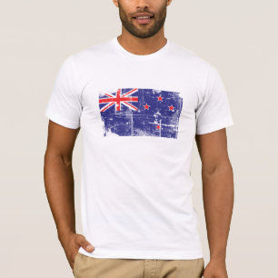 ニュージーランドの旗のワイシャツ Tシャツ