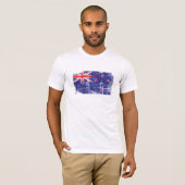 ニュージーランドの旗のワイシャツ Tシャツ (正面フル)