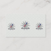 ニュージーランドの旗の地図2.0 名刺 (裏面)