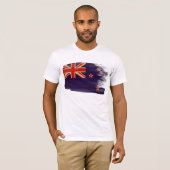 ニュージーランドの旗のTシャツ Tシャツ (正面フル)