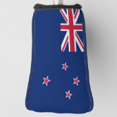ニュージーランドの旗を持つゴルフパターカバー ゴルフヘッドカバー (回転90)